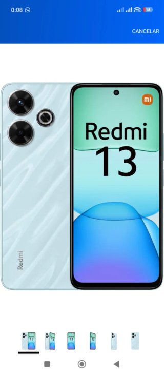 Xiaomi Redmi 13 256GB Azul/Plata