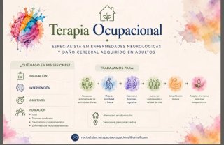 Terapeuta ocupacional en neurorehabilitación.
