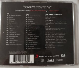 CD + DVD Mónica Naranjo Adagio