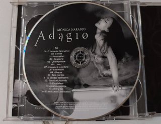CD + DVD Mónica Naranjo Adagio