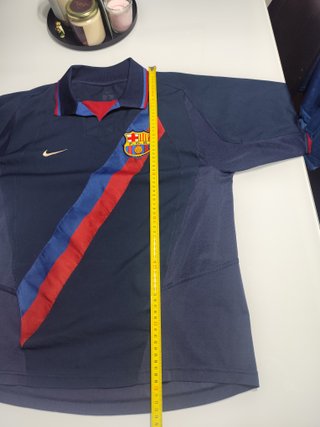 Camiseta Barcelona Nike Original 2002/03 M agujero