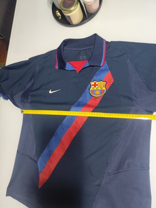 Camiseta Barcelona Nike Original 2002/03 M agujero