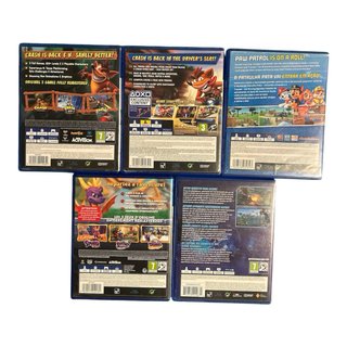 Pack 9 Juegos PS4: Crash, Spyro, Paw Patrol, Ratch