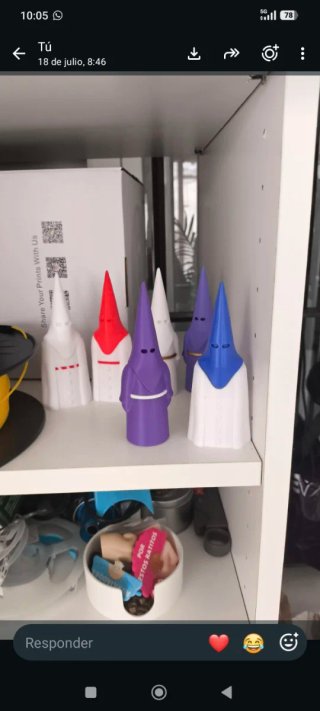 Penitentes pla diferentes medidas y precio