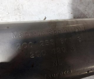 Tubo volkswagen 132675 2q0235611s 2q0120a t-cross