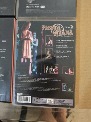 Lote 4 DVDs Flamenco: Paquera, Mercé, Paco de Lucí