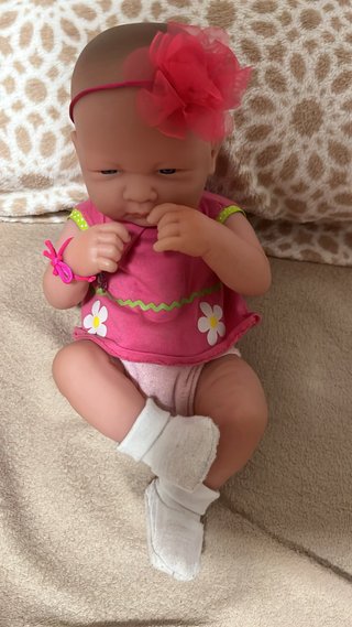 Muñeco bebé con accesorios
