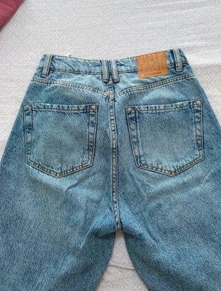 Vaqueros Vintage Mujer Azul