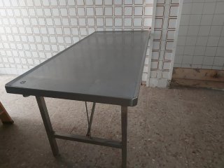 Mesa de carnicería acero inoxidable