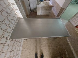 Mesa de carnicería acero inoxidable