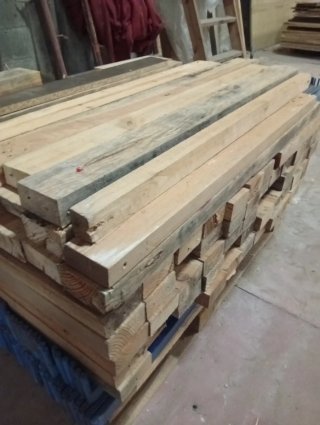 Puntones de madera