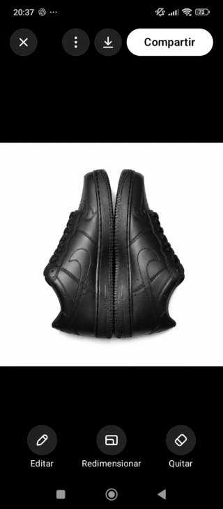 Nike Air Force 1 Low Negras