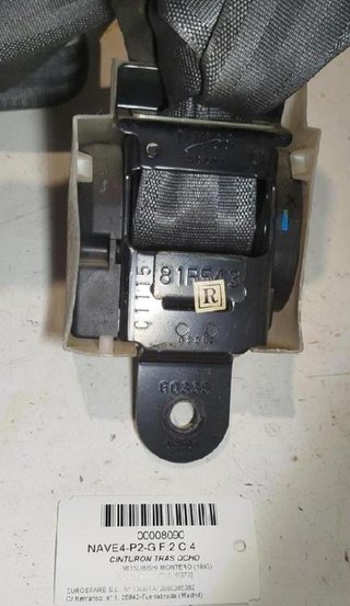Cinturón mitsubishi 8090 tk520en133 montero 3.0 g