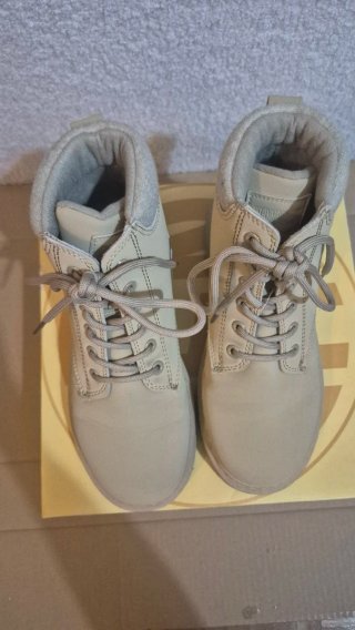 Botas NYC Beige Talla 38
