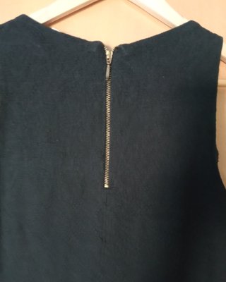 Vestido negro Stradivarius