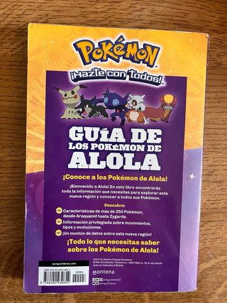 Guía Pokémon Alola Oficial Montena