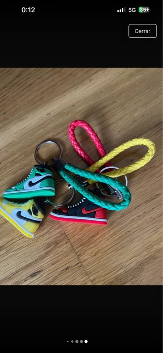 Llaveros Mini Zapatillas Jordan