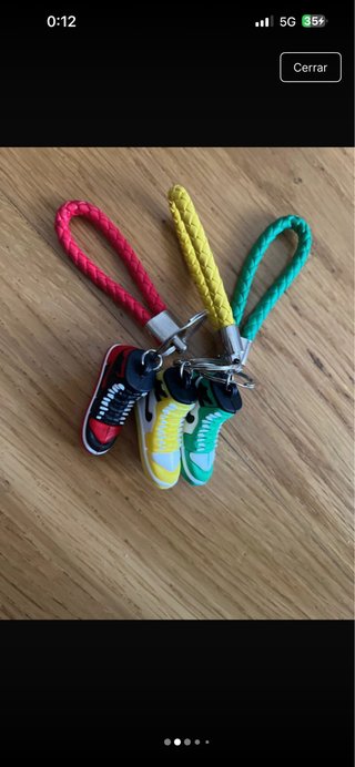 Llaveros Mini Zapatillas Jordan
