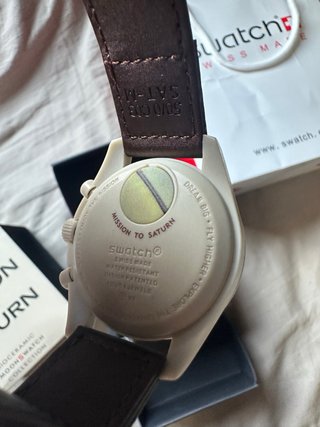 Omega x Swatch Bioceramic MoonSwatch Saturn