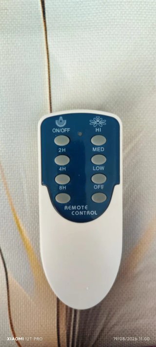 Ventilador de techo con luz
