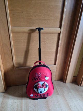 Trolley y neceser Minnie Mouse niña