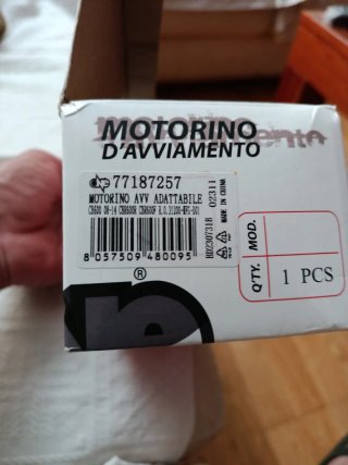 Motor de arranque Honda