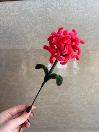 Flor Fucsia Limpiapipas