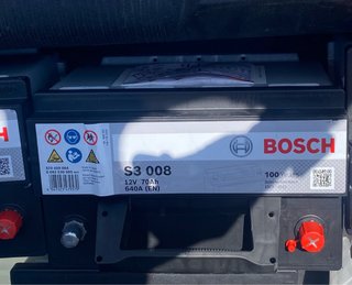 Batería Bosch S3 008 70Ah 640A