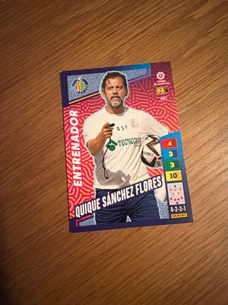 Colección Cartas Entrenadores Fútbol