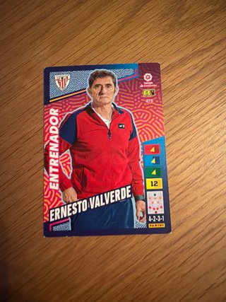 Colección Cartas Entrenadores Fútbol
