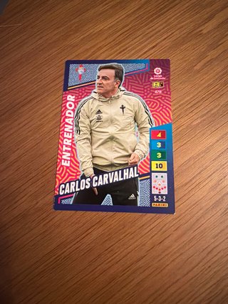 Colección Cartas Entrenadores Fútbol