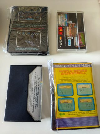 Lote 4 juegos Sinclair ZX Spectrum