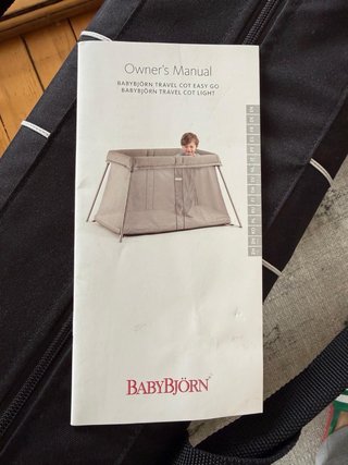 Cuna de viaje BabyBjörn