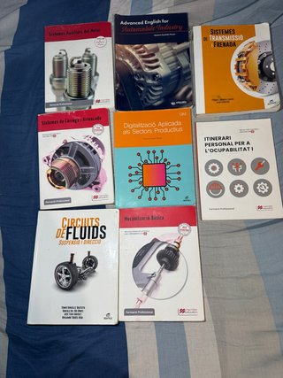Libros GM electromecánica para grado medio
