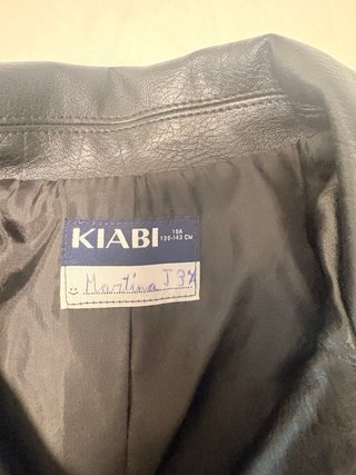 Chaqueta polipiel niña KIABI talla 10