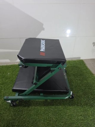 Plataforma tipo camilla y asiento parkside