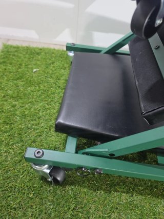 Plataforma tipo camilla y asiento parkside