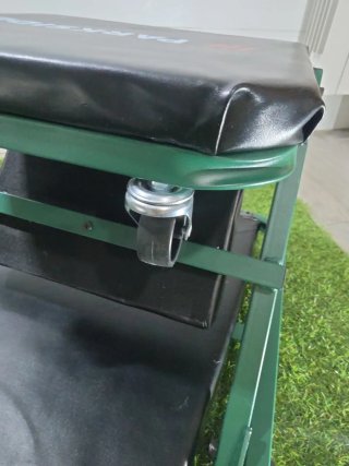 Plataforma tipo camilla y asiento parkside