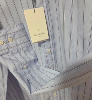 Camisa Emilio Tucci Rayas Talla M