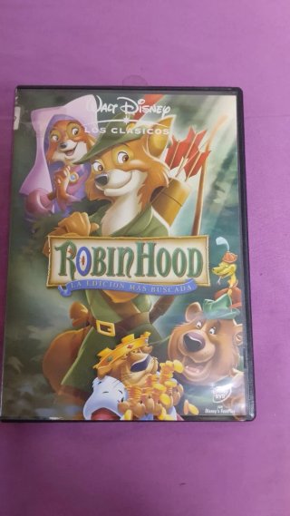 DVD Disney Robin Hood Clásicos Español