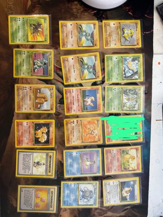 Cartas Pokémon Varias