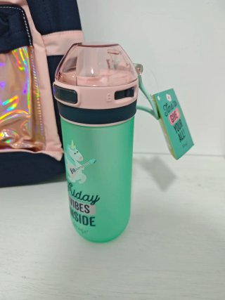 Mochila y Botella Mr Wonderful Unicornio