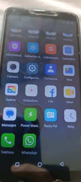 Móvil Android Negro + Accesorios