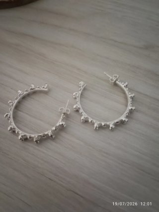 Aros Tous Bold Plata