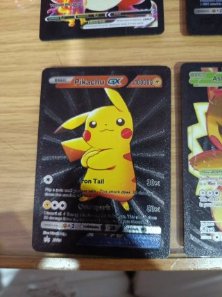 Lote 4 Cartas Pokémon GX VMAX Charizard Pikachu