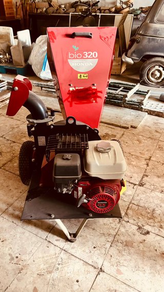 Biotrituradora 320 Honda de gasolina GX 270