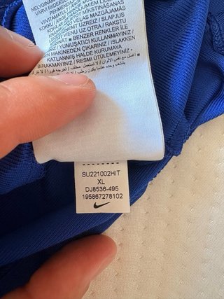 Tuta Chelsea Nike Blu Taglia XL Originale