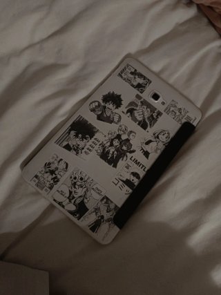 Samsung Galaxy Tab con Funda Negra.