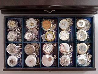 Colección Relojes Bolsillo Cuerda