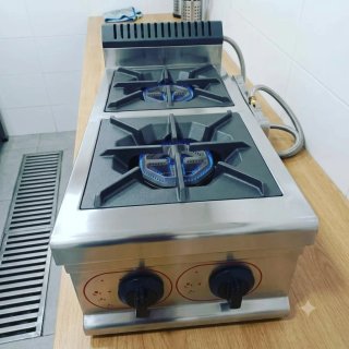 Cocina Industrial 2 Fuegos